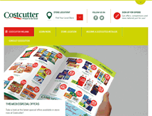 Tablet Screenshot of costcutter.ie